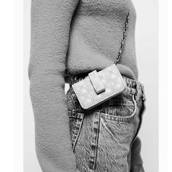 ZARA DOUBLE SEAM CARD HOLDER - Picture 2 of 8